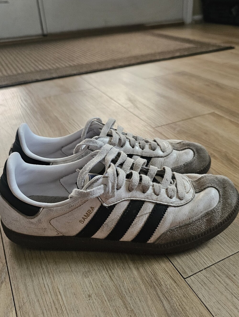 Adidas Samba Black And White